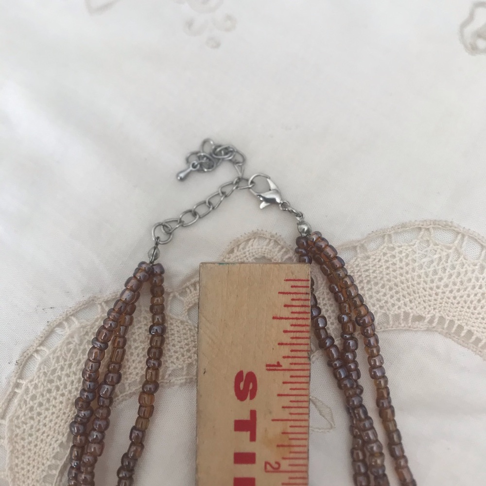 Multi strand multi-colored necklace - Picture 3 of 3